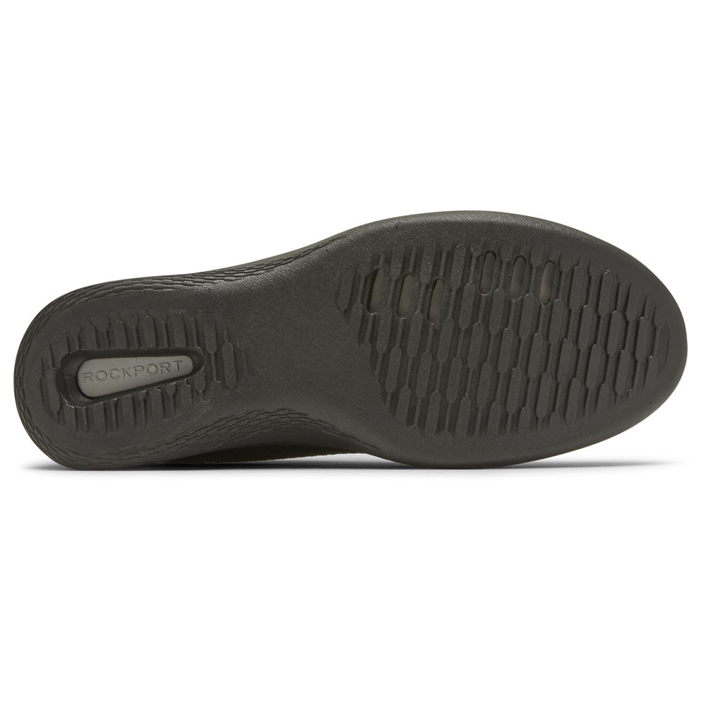 Rockport Lägenheter Skor Dam Svarta - Truflex Fly Knit Ballet - CXDKP0249